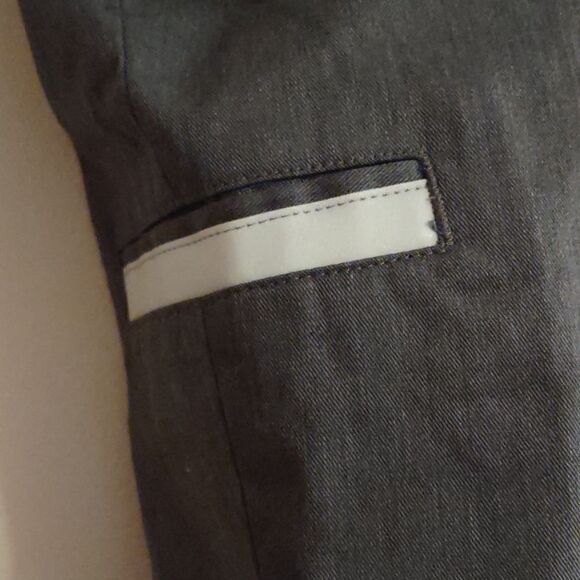 New TwinHill Men's Size 56 soft black‎ industrial shorts reflective stripe - Picture 2 of 6
